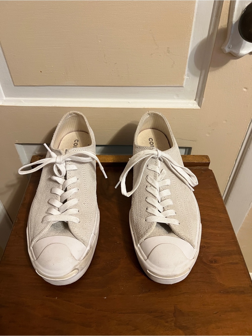 Converse Jack Purcell Sneakers Off-White Low-Top Canvas Sneakers